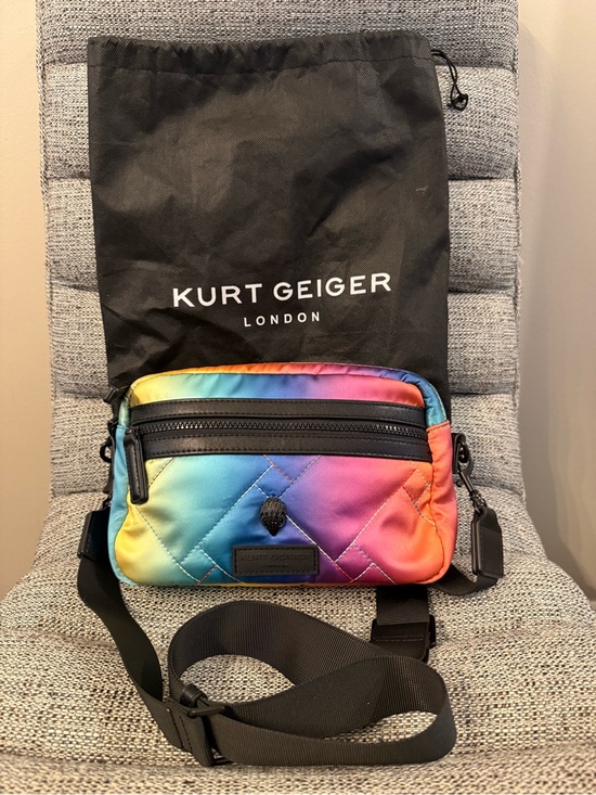 Kurt Geiger Other - 🔥 Kurt Geiger London Rainbow Crossbody – Recycled Nylon 🔥